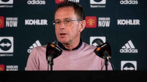 Part 2 Ralf Rangnick press conference to preview Man Utd v Leicester ...