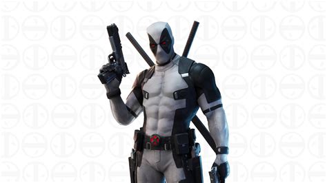 2560x1440 Resolution Deadpool White Suit X-Force Fortnite 1440P ...