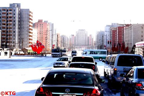 Traffic Jam in Pyongyang, North Korea in 2021 | North korea, Korea ...