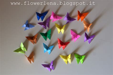 Tutorial farfalle origami in 6 passi