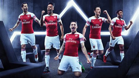 Arsenal FC 2018/19 PUMA Home Kit - FOOTBALL FASHION