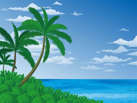 Beach Cartoon Wallpapers - Top Free Beach Cartoon Backgrounds ...