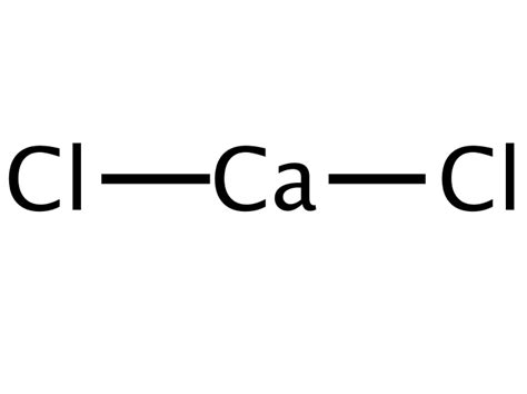 Calcium Chloride Structure