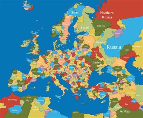 Balkanized Europe : imaginarymaps