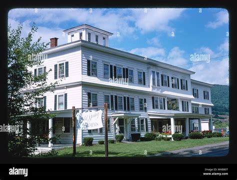 Cold Spring Hotel, Stamford, New York Stock Photo - Alamy