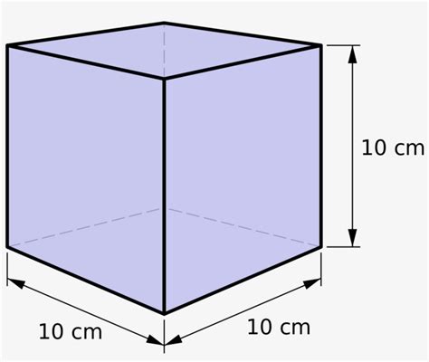 Cube With Dimensions Transparent PNG - 1200x960 - Free Download on NicePNG