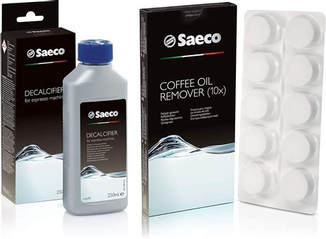 Saeco Espresso Machine Liquid Descaler with Saeco Coffee Oil Remover Tablets : Amazon.ca: Home