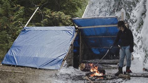 Building a Long-term Camp in the Canadian Wilderness | FULL DOCUMENTARY ...