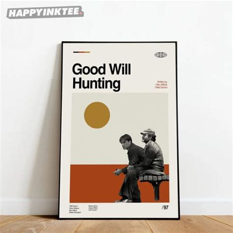 Good Will Hunting Retro Movie Poster