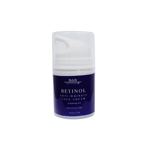 Retinol Anti-Wrinkle Cream – B&B Dermaceuticals