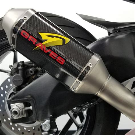 Graves Motorsports Honda CBR1000RR 2017-2019 Carbon Cat Back Slip-on Exhaust