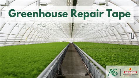 Greenhouse Repair Tape - Adhesive Specialities