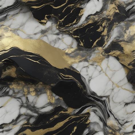 Premium PSD | Black and gold marble background