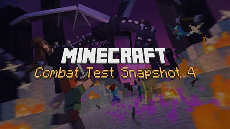 Snapshot "Combat Test" numéro 4 - Minecraft.fr