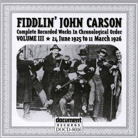 Fiddlin' John Carson – Hop Light, Lady Lyrics | Genius Lyrics