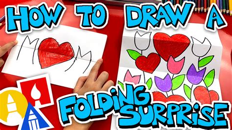 Art For Kids Hub Folding Surprise / How to draw an owl stack folding surprise (with mrs. - Gabyy ...