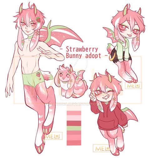 ---STRAWBERRY BUNNY AUCTION - CLOSED--- by Alroura on DeviantArt