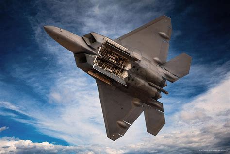 F22 Weapons Bay Photograph by John Burns