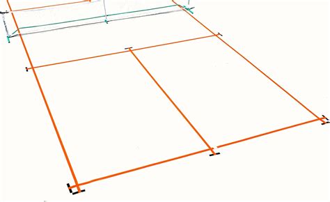 Cortable Temporary Pickleball Court Lines - The Original - Portable ...