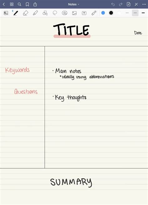 The Best Note-Taking Methods for College Students & Serious Note-takers | Goodnotes Blog