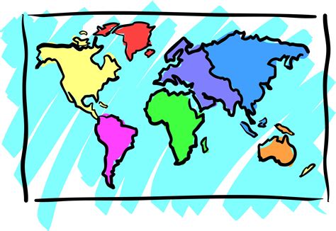 World Map Clipart - Cliparts.co