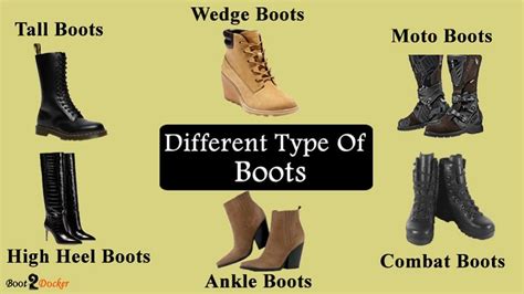 Different Type Of Boots