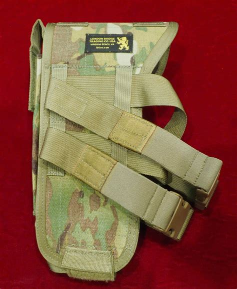 SOLD: LBT-1794B RH Holster for MARK 23 Pistol and Suppressor in Multicam