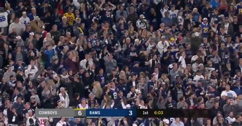 Listen To The LA Coliseum Erupt After Dallas Cowboys Score Touchdown (VIDEO)