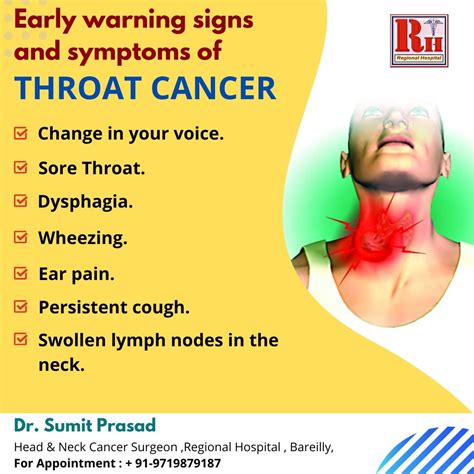 Throat Cancer Signs : Early Recognition Is Critical Throat Cancer Signs And Symptoms Of Throat ...