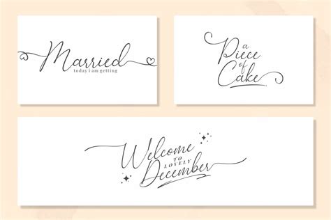 Love And Joy - A Wedding Font - Design Cuts