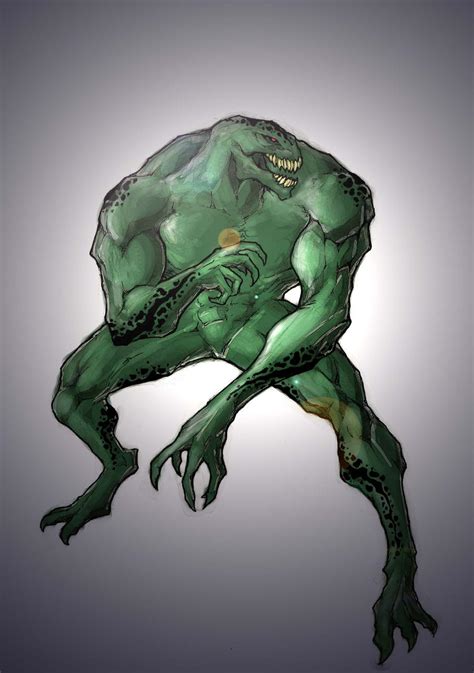 random demon frog thing by BaradosX on deviantART