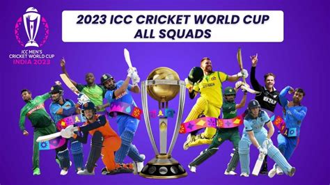 ICC World Cup 2023 Squads: Check Full Player List of All 10 Teams