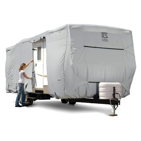 Classic Accessories® - PermaPRO™ Gray RV Travel Trailer Cover