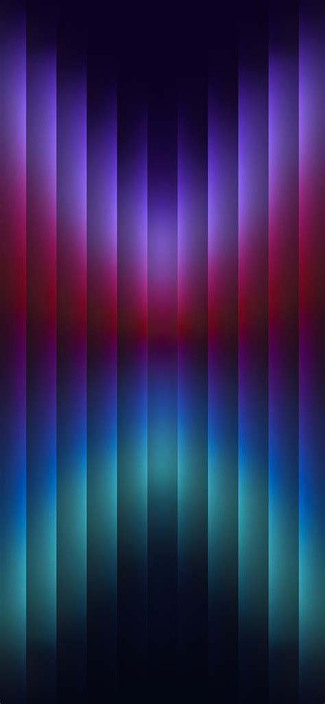 iPhone SE (3rd Gen) Stock Wallpaper - Spectrum Red - Dark - Wallpapers Central