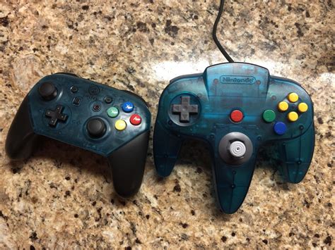 Anybody miss classic N64 controller colors? Dyed a clear Nintendo ...