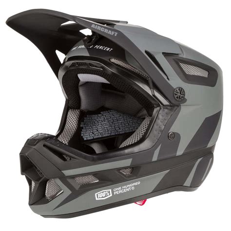 100% Downhill MTB Helmet Aircraft Composite Black | Maciag Offroad