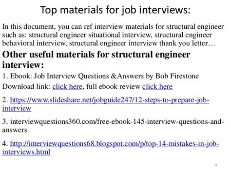 Top 52 structural engineer interview questions and answers pdf