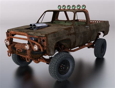 Wasteland Vehicle Construction Set Add-Ons | Daz 3D