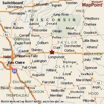 Thorp, Wisconsin Area Map & More