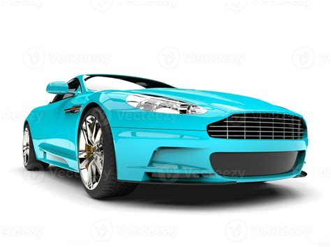 Baby blue modern luxury sports car 31198792 Stock Photo at Vecteezy