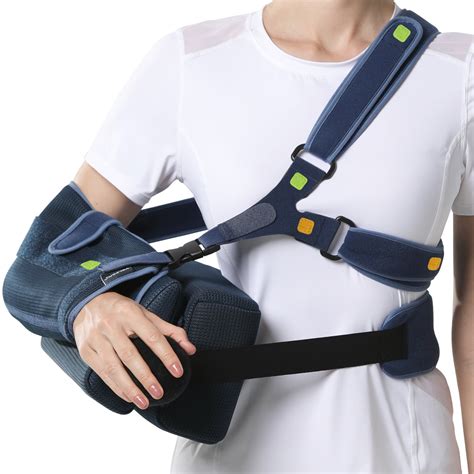 VELPEAU Arm Sling with Abduction Pillow for Men Women, Shoulder Support Immobilizer for Rotator ...