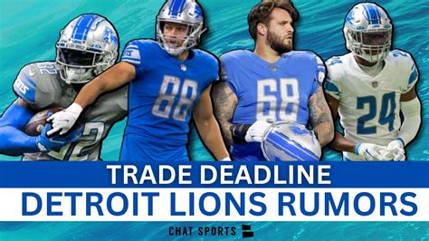 Detroit Lions Rumors: Trade Rumors Ft T.J. Hockenson, D’Andre Swift, Taylor Decker & Amani ...