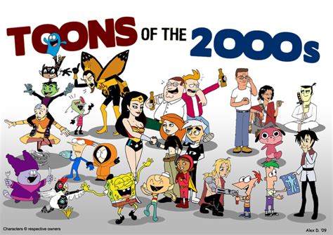 Toons of the 2000s: Top 25 by Doodley on DeviantArt