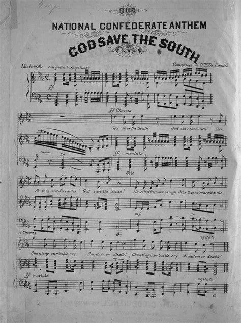 093.065 - Our National Confederate Anthem. | Levy Music Collection