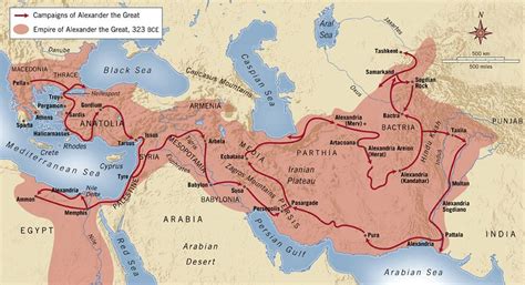 Empire of Alexander the Great | Map, Alexander the great, Ancient world ...