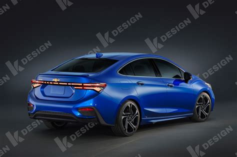 Chevrolet Cruze 2023 facelift on Behance