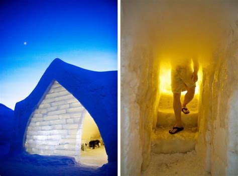 Finland has their own ice hotel - and a sauna made almost entirely of ...