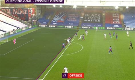 Controversial Patrick Bamford disallowed offside goal vs Crystal Palace ...