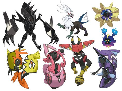 Alola legendaries by ChevreLune on DeviantArt