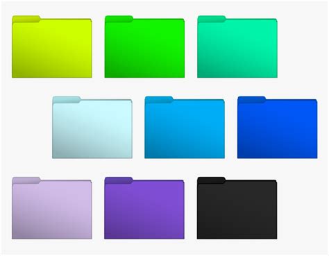 13 Color Folder Icons Windows 8 Images Color Folder - Colored Mac ...